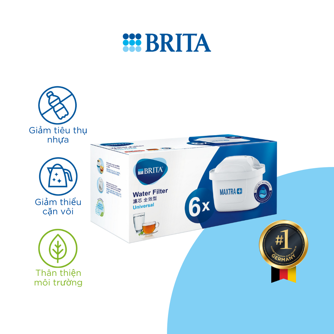 Hộp 6 Lõi  Lọc Nước BRITA Maxtra Plus Filter Cartridge