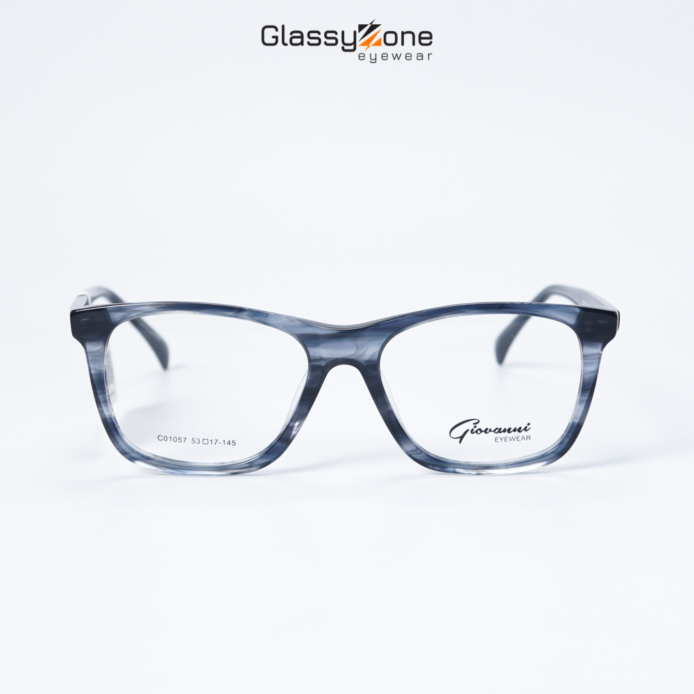 Gọng kính cận, Mắt kính giả cận nhựa Form Vuông thời trang Unisex Farrer - GlassyZone