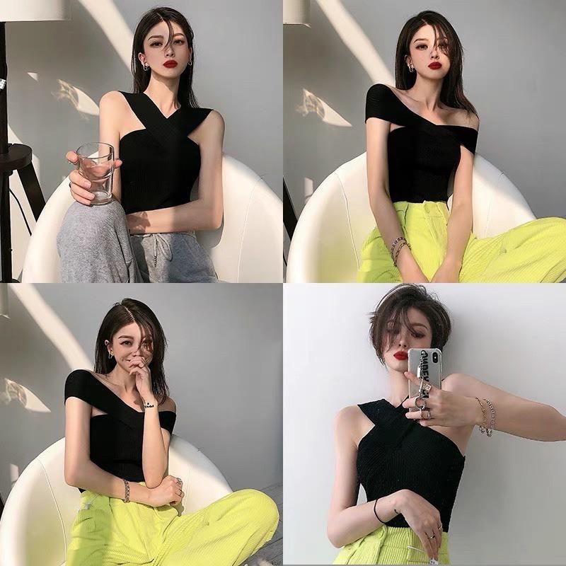 ÁO YẾM CHÉO 2 MÀU