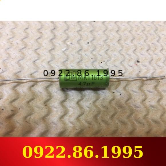 Tụ điện Audio 4.7uf/63VDC Ero MKT1813 hàng mới về