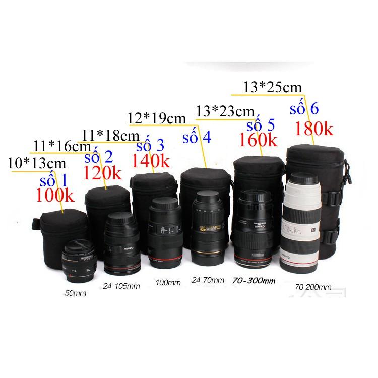 Túi lens ống trúc