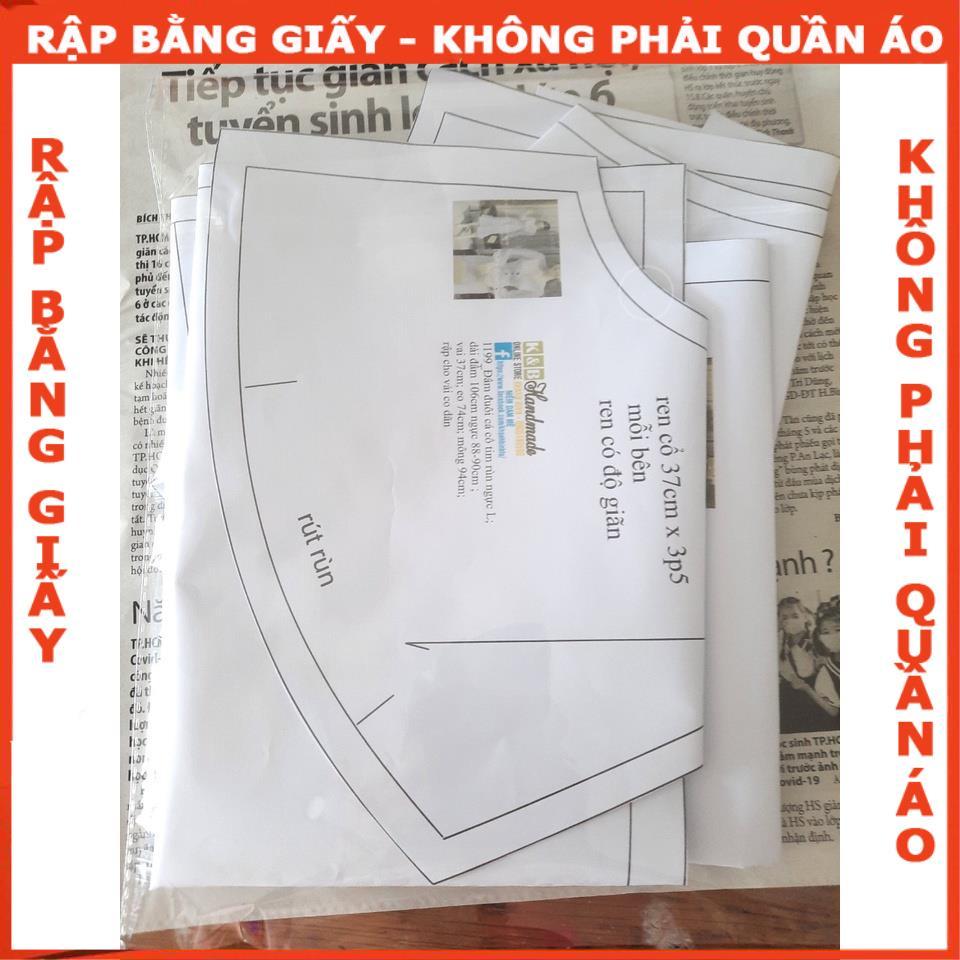 Rập giấy A0 mã 1199 (BẢN VẼ) rập đầm