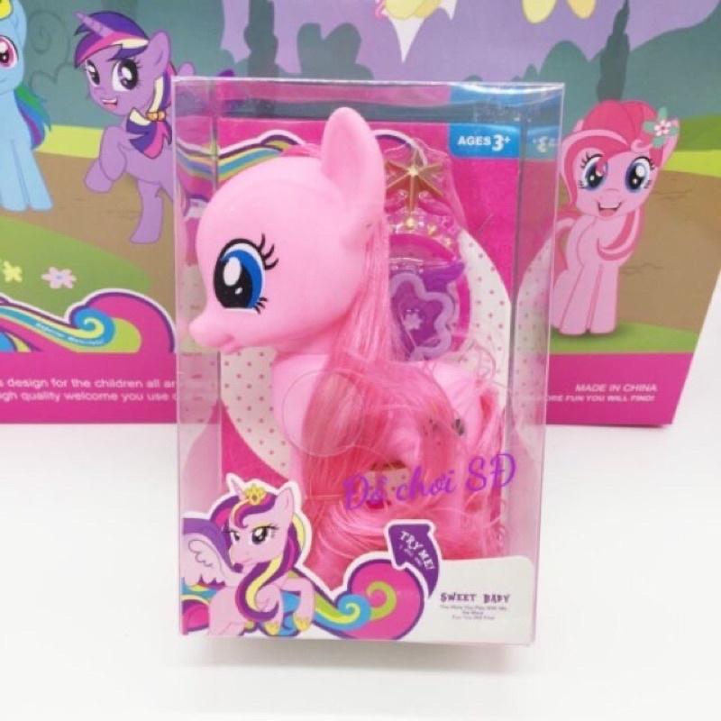 Mô hình ngựa pony - màu hồng