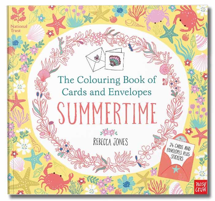 National Trust: The Colouring Book of Cards and Envelopes - Summertime