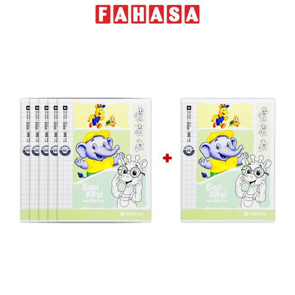 [MUA 5 TẶNG 1] Tập Học Sinh Class Bạn Nhỏ - 4 Ô Ly - 96 Trang 100gsm - Hồng Hà 0355 - Mẫu 6