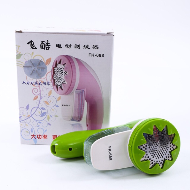 Máy cắt lông xù sạc pin 6 lưỡi thiết kế nhỏ gọn với 6 lưỡi dao sắc bén giúp bạn dễ dàng cắt sạch những phần lông xù trên quần áo, vớ tất