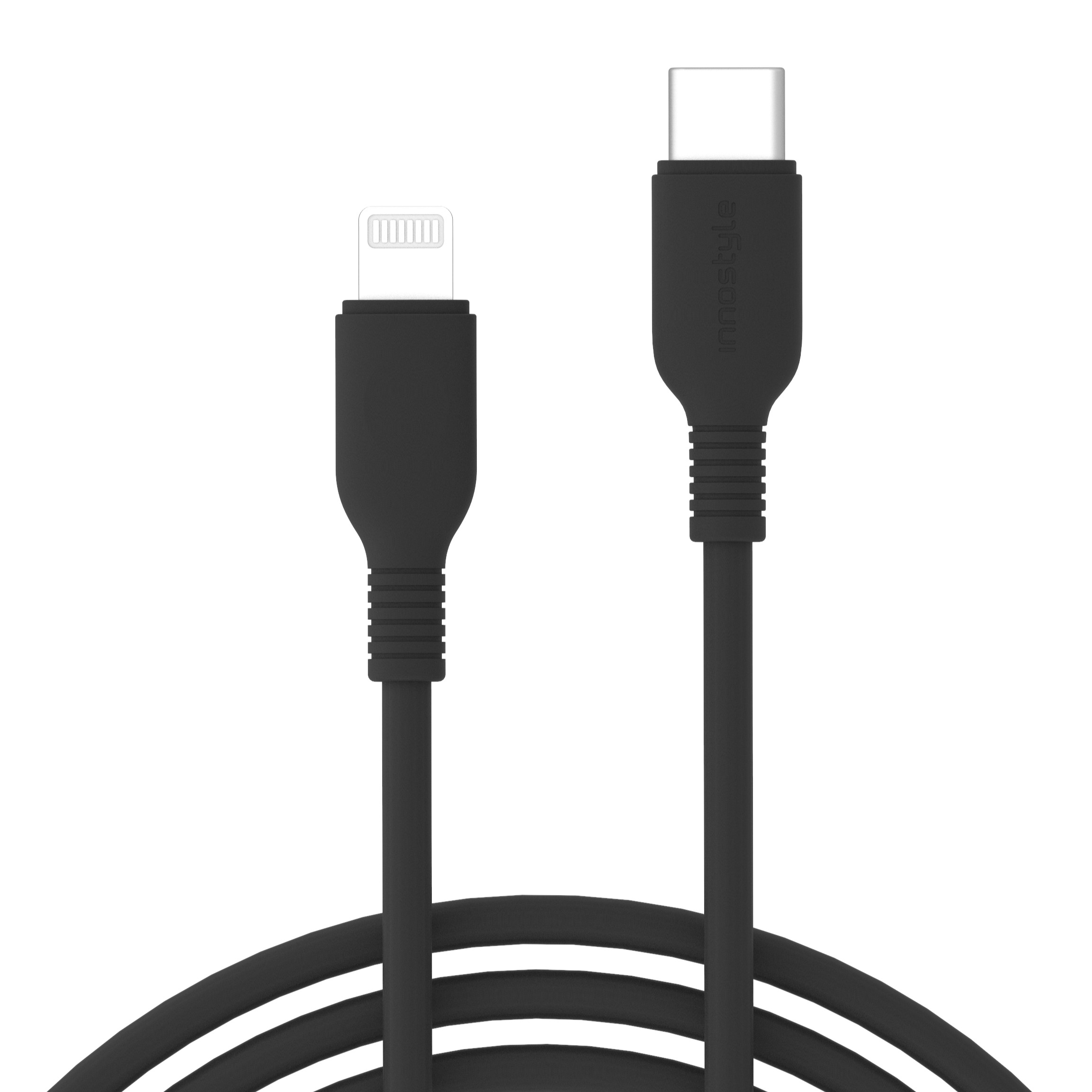 Dây Cáp Sạc USB-C to Lightning Chuẩn MFi Cho iPhone Innostyle Jazzy - Hàng Chính Hãng