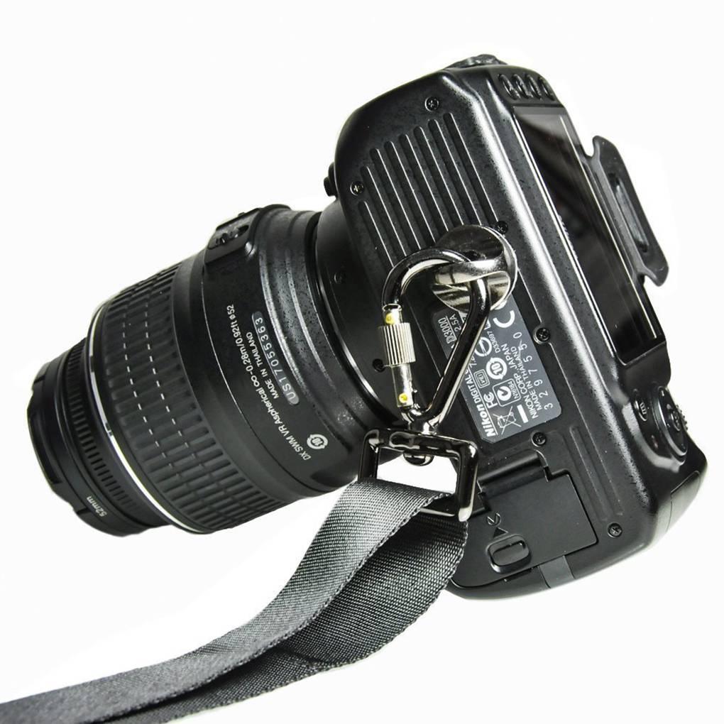Camera Strap DSLR Camera 1/4&quot; Screw Shoulder Sling Neck Strap Belt Camera Bag Case Connecting Adapter【vollter1】