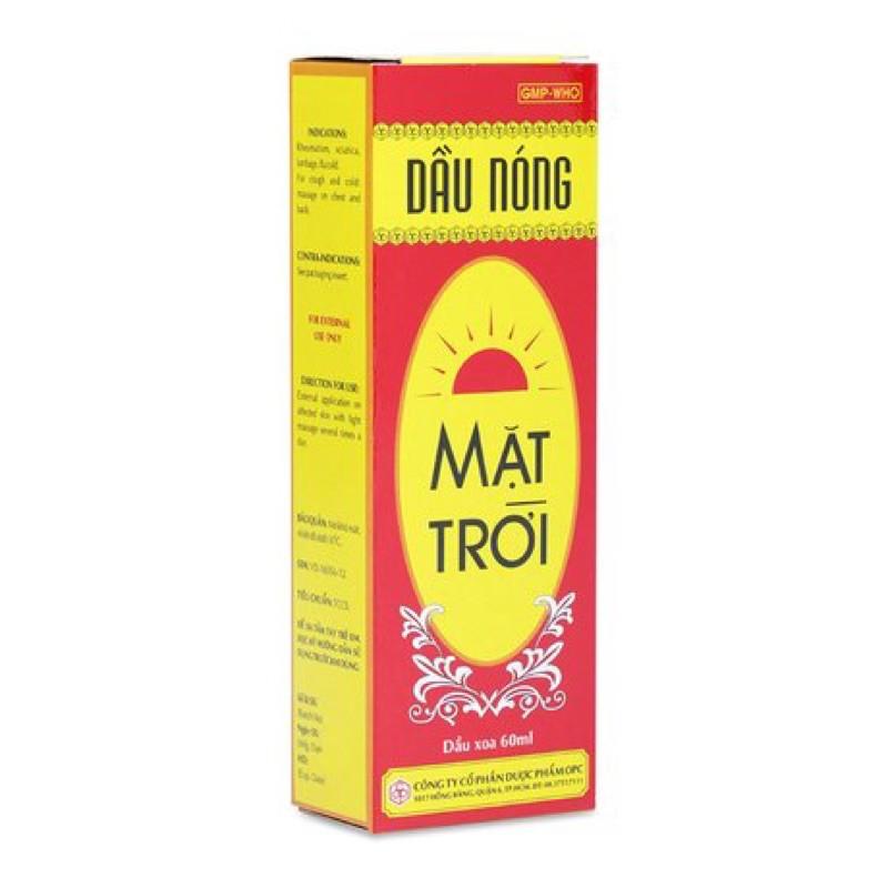 DẦU NÓNG MẶT TRỜI