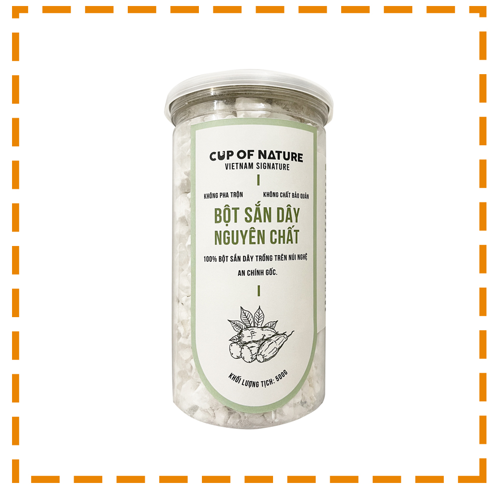 Bột sắn dây nguyên chất Cup Of Nature cao cấp 500g