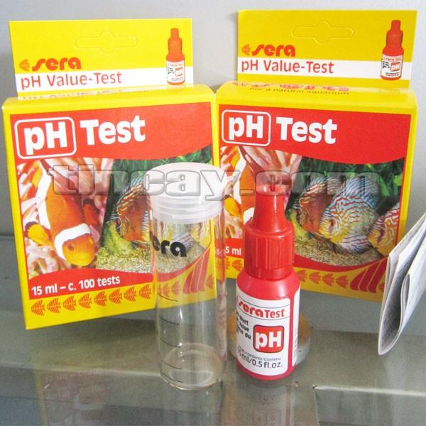 Test pH – Kiểm tra nồng độ pH trong nước