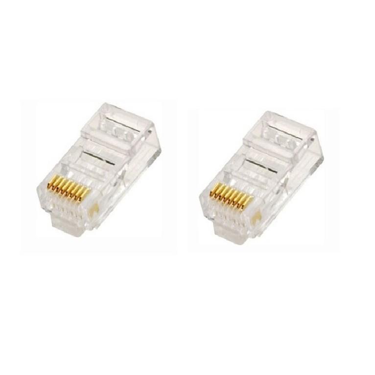 Hạt Mạng Cat5 JR45 Connector ADBLink 100 Hạt / Túi