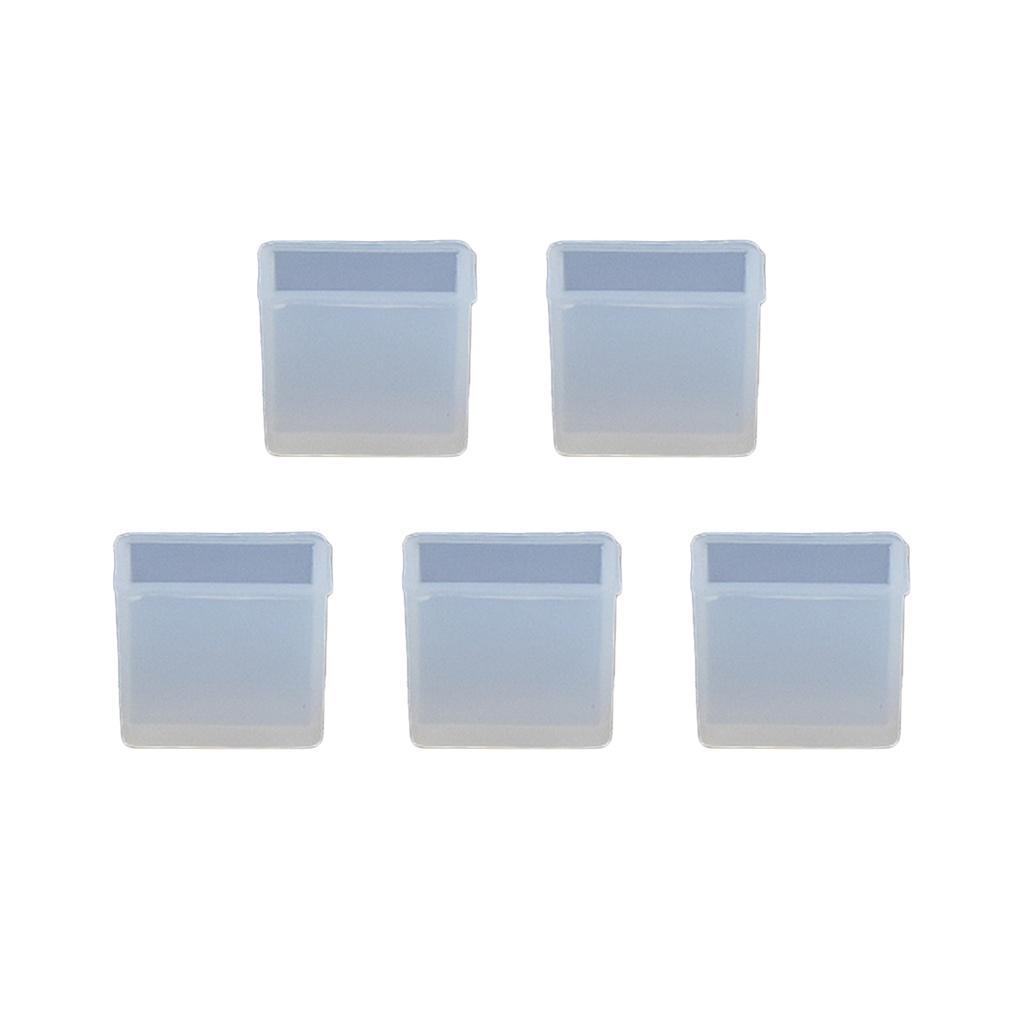 【ky】5PCS Plug Protector Cap Anti-Dust Reusable Plastic USB Charging Extension for Mobile Phone