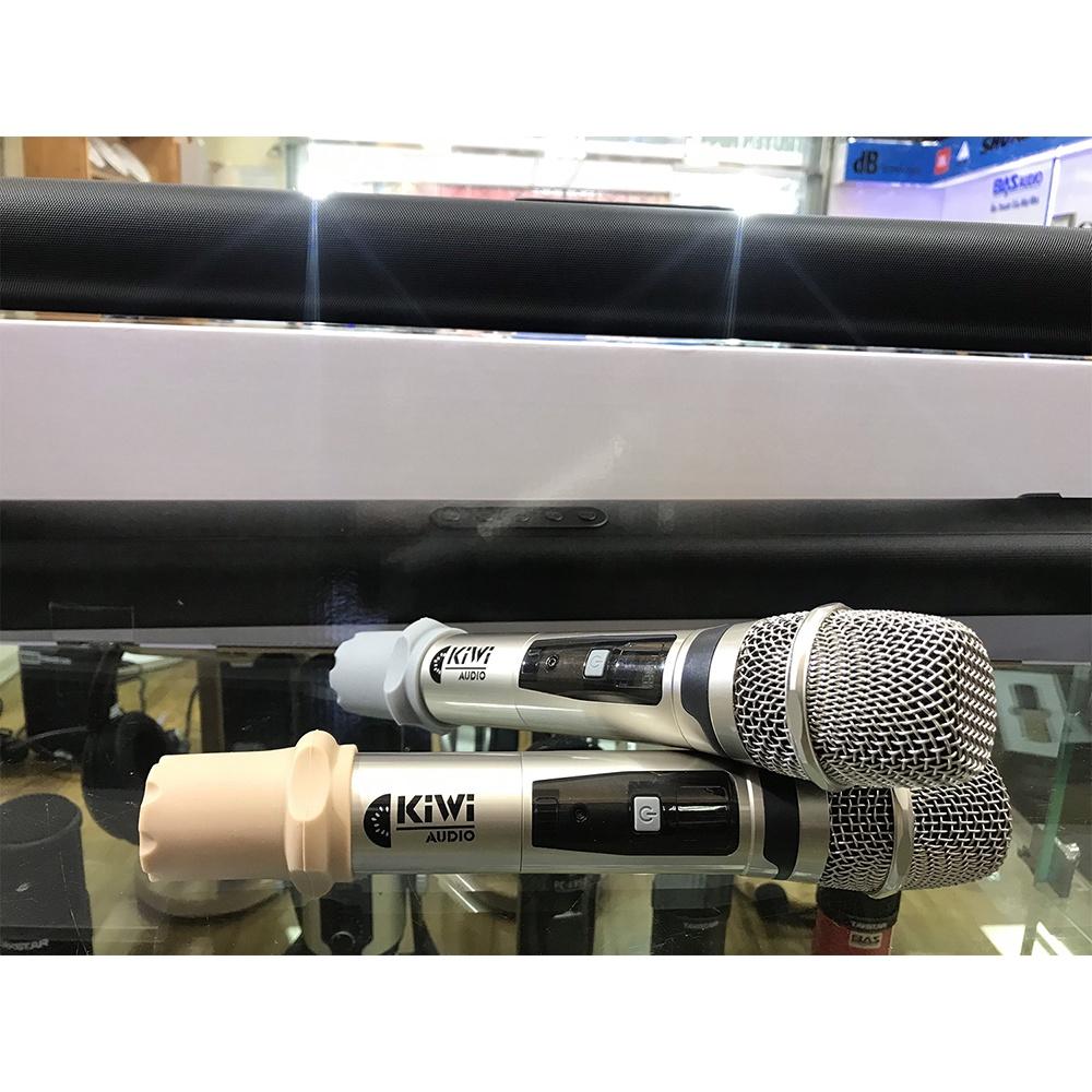 Loa Soundbar Kiwi HK02, kèm 2 tay mic và điều khiển từ xa, công suất max 150W, hàng chính hãng