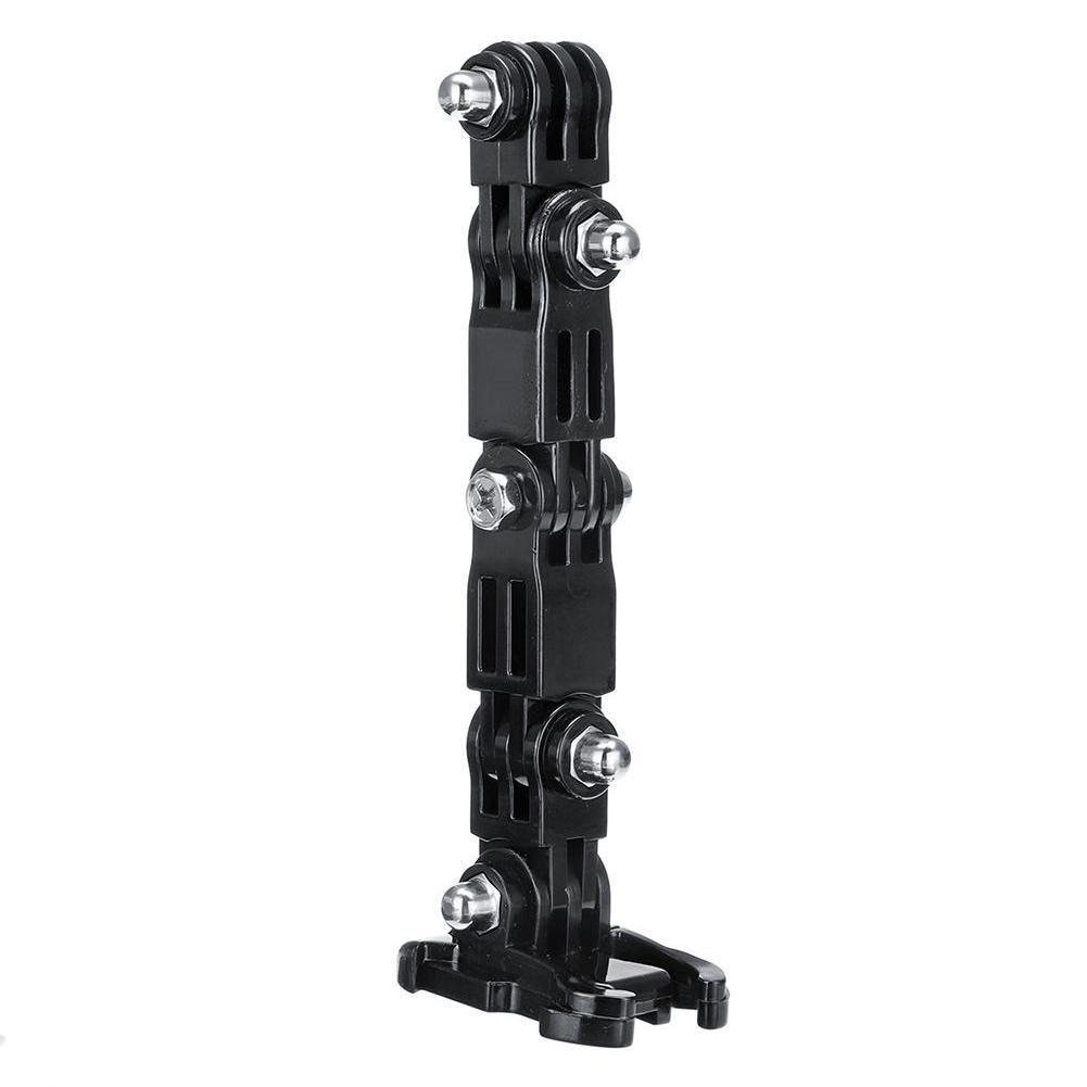 Mũ Bảo Hiểm Xe Máy Cho GoPro Hero6/5/4 Mở Rộng Cằm Cố Định Giá Đỡ Mũ Bảo Hiểm Có Giá Đỡ Cho Xiaomi Xiaoyi 4K DJI Camera