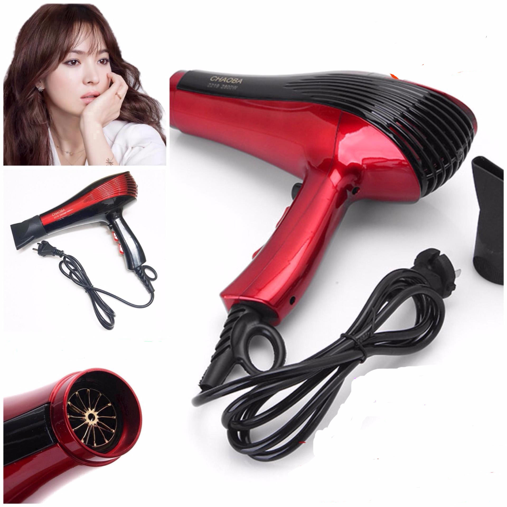 Máy sấy tóc Chaoba 2800 2 chiều nóng lạnh sấy khô cực nhanh mang đến sự hài lòng tuyệt đối cho người sử dụng