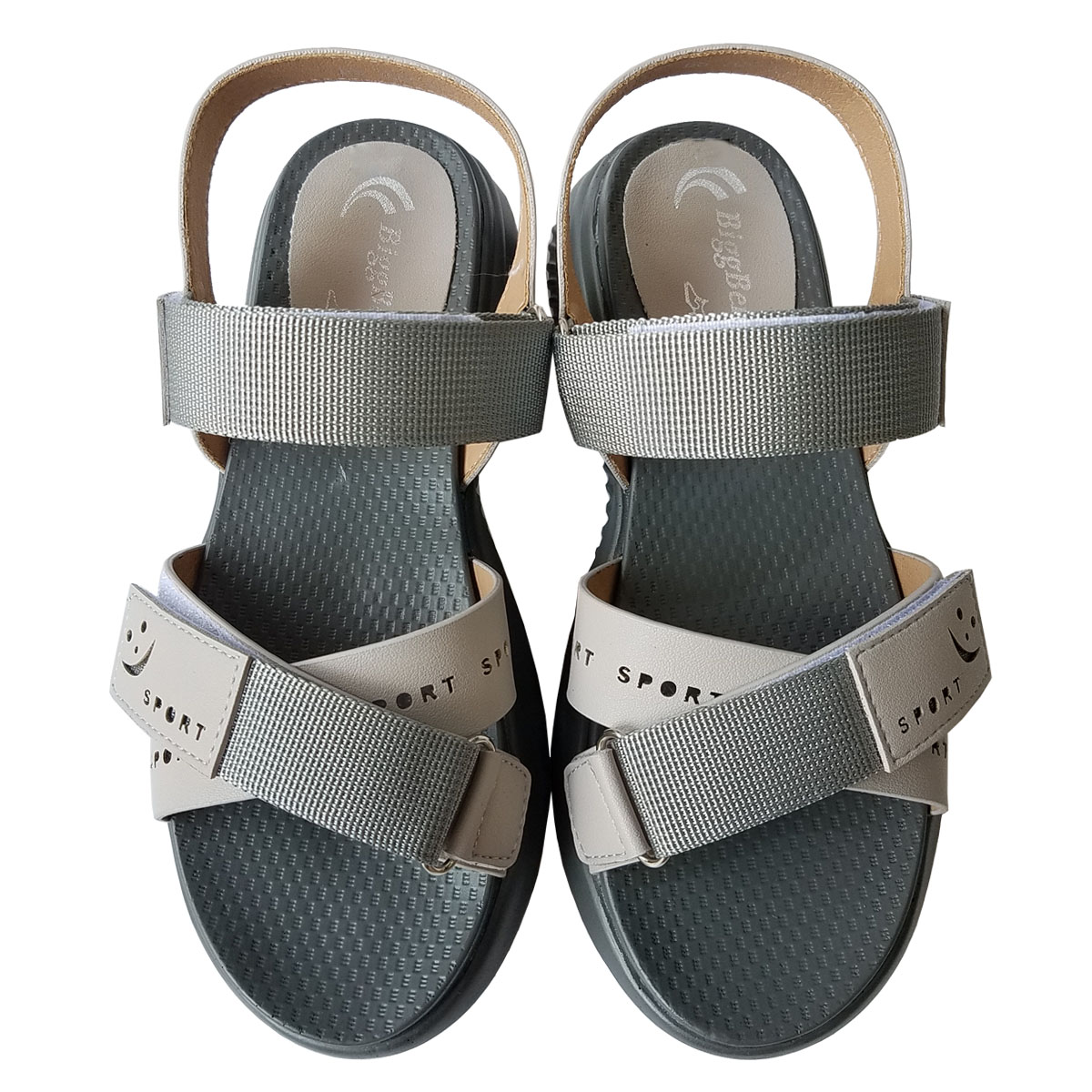 Giày sandal nữ BIGGBEN cao 4,5cm SDN77