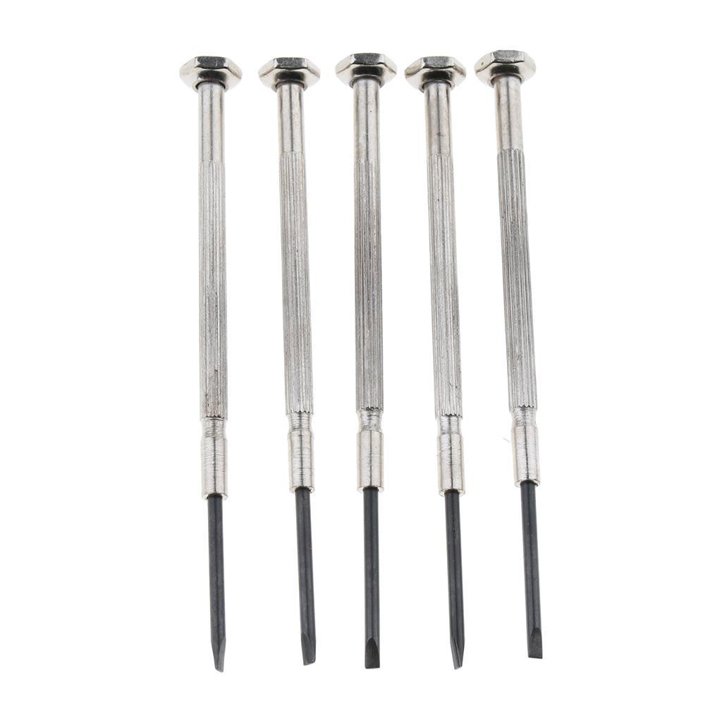 2X Finest 5PCS Metal Screwdrivers for Flute Clarinet Saxophone Piccolo