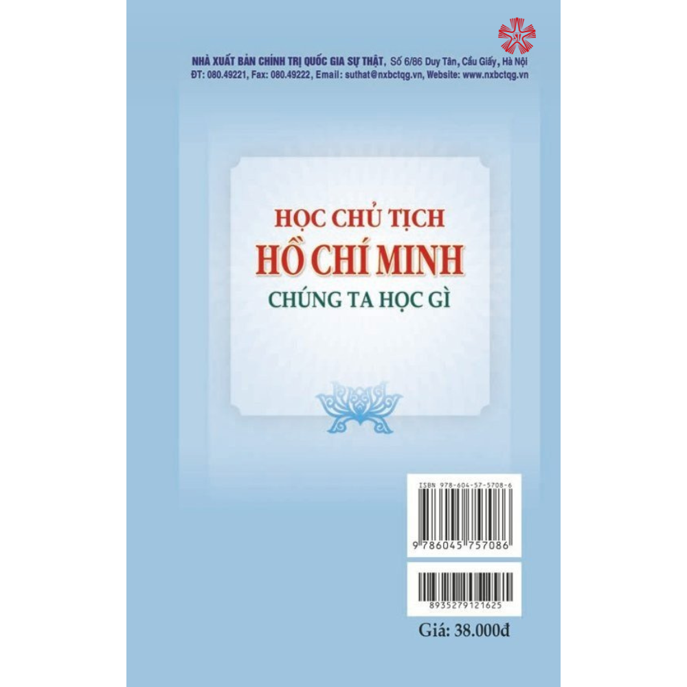 Học Chủ tịch Hồ Chí Minh chúng ta học gì