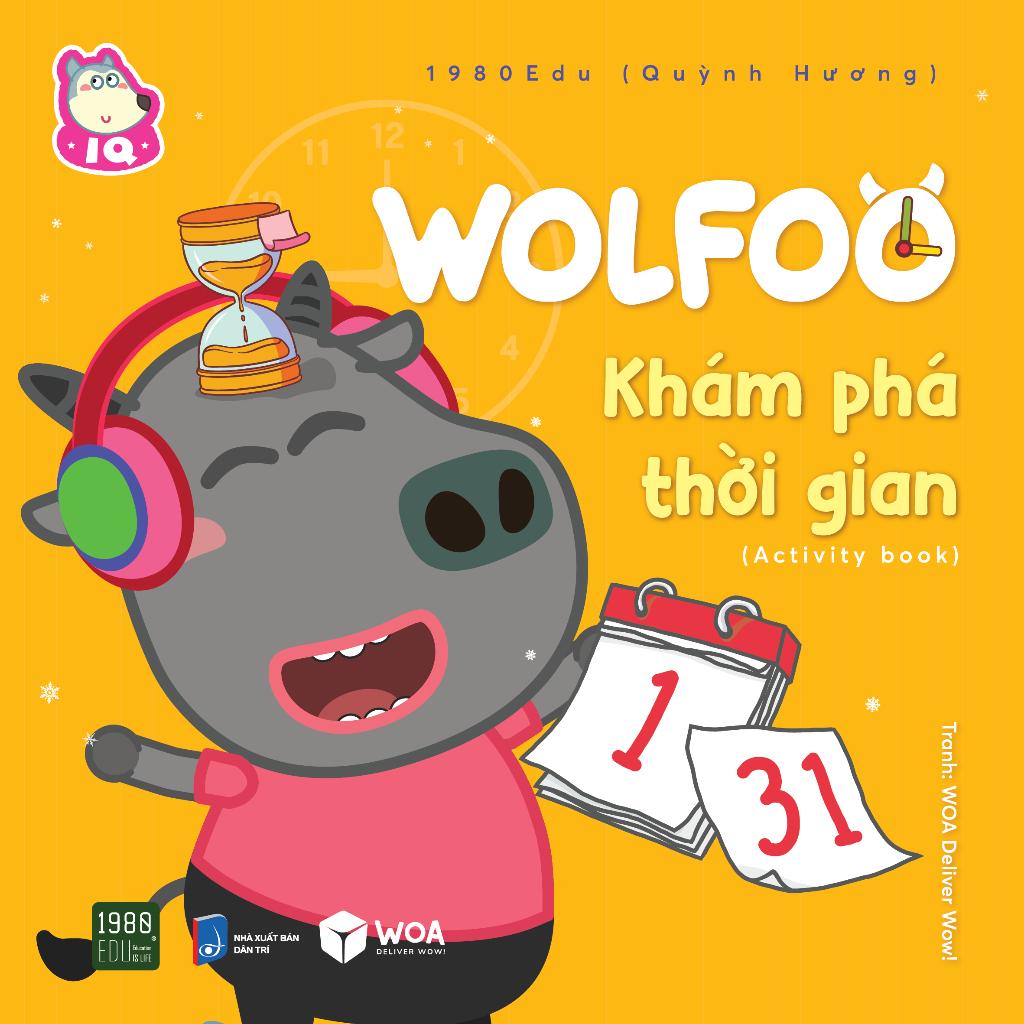 Combo 6 cuốn Wolfoo Khám Phá - Bản Quyền