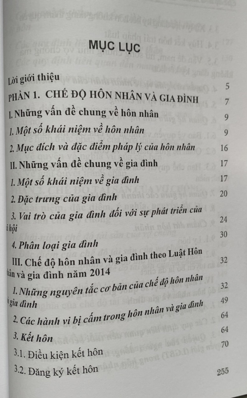 Chế độ hôn nhân và chế độ tài sản của vợ chồng theo pháp luật hôn nhân và gia đình (tái bản lần thứ nhất)