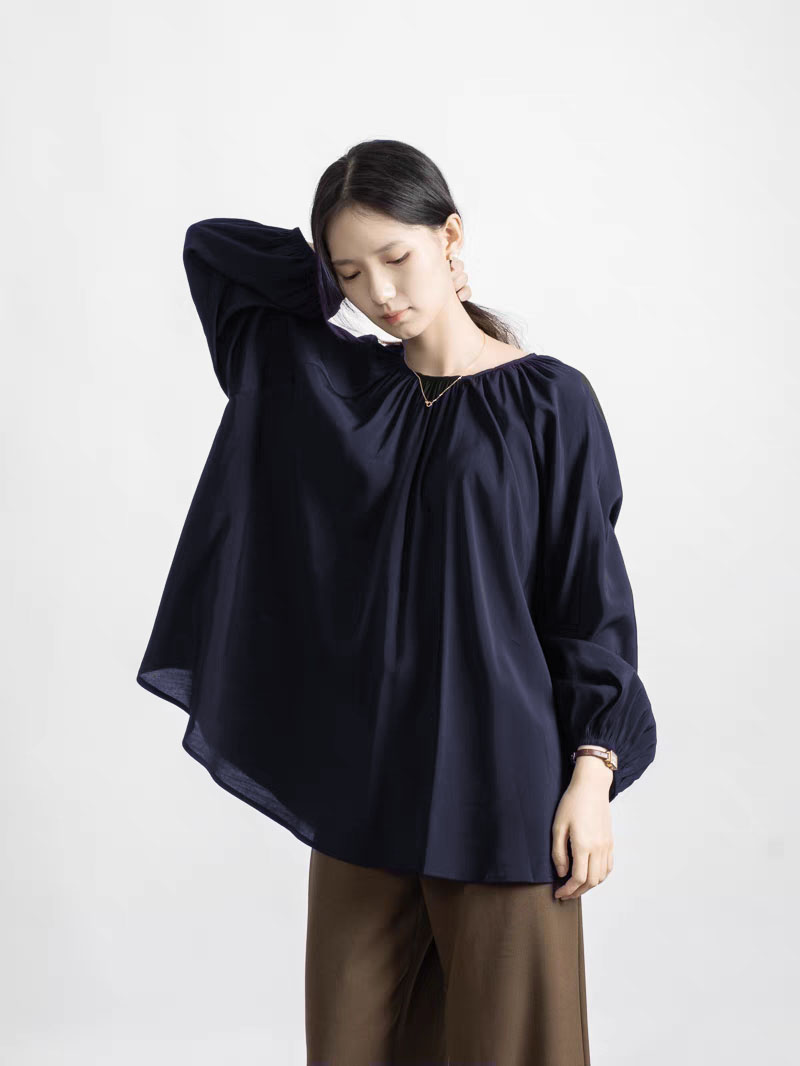 Sét bộ đồ bầu công sở dịu dàng cá tính chất liệu silk lụa siêu mềm mại , siêu mát 0419-012