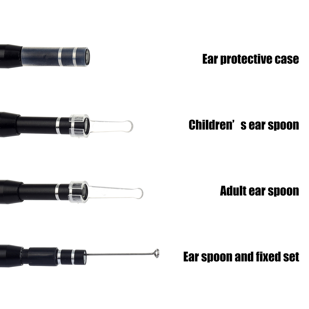 Thiết bị nội soi tai đa chức năng 3 trong 1 với máy ảnh 5.5mm với 6 mức sáng tùy chỉnh