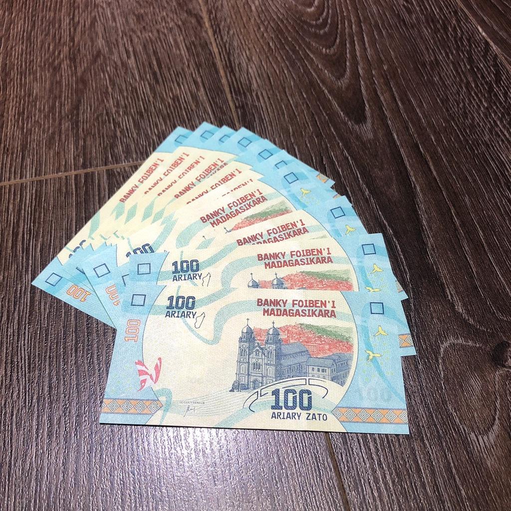 (P)Sưu Tầm/Lì Xì Tết /Qùa tặng 1000 Đồng Madagasca