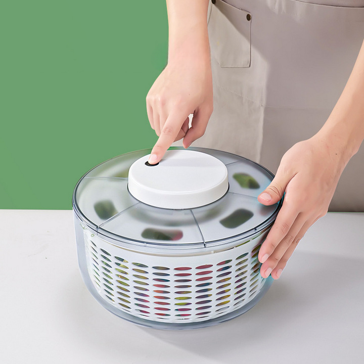 Rổ Quay Vắt Tách Nước Làm Khô Rau Củ Bằng Điện Dehydrator Merit 6L - Home and Garden