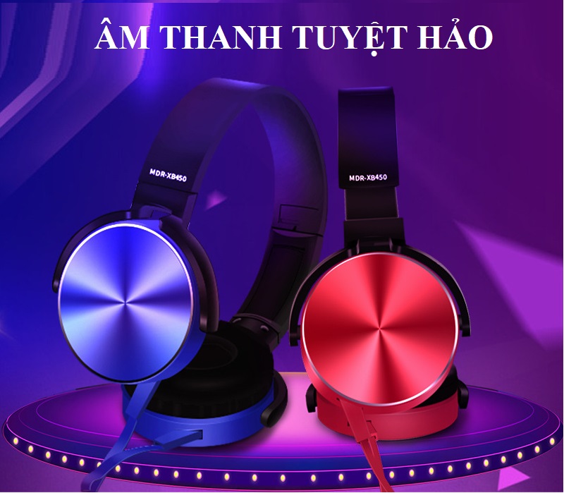 Tai nghe headphone có dây XB.450 (3.5mm)