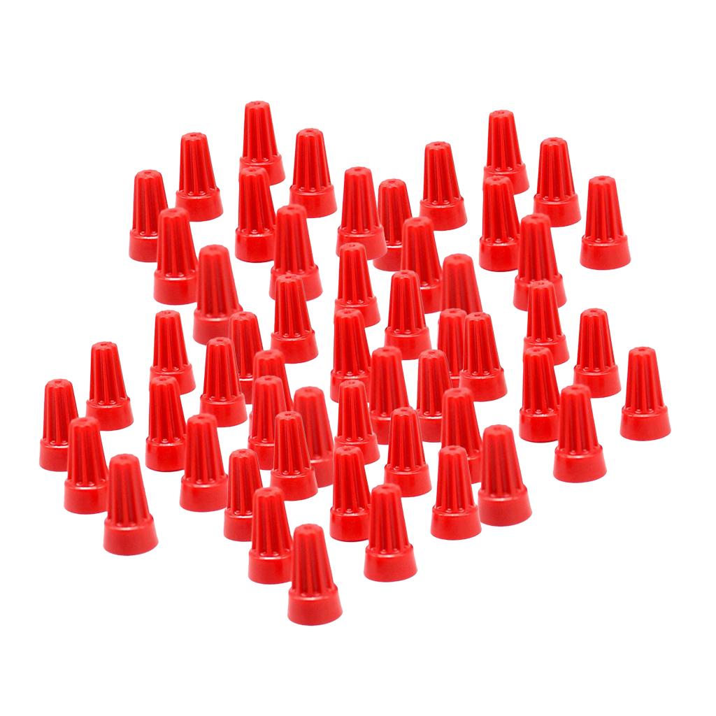 100PCS Winged Wire Connectors Twist-On Easy Screw On Caps Blue Assortment