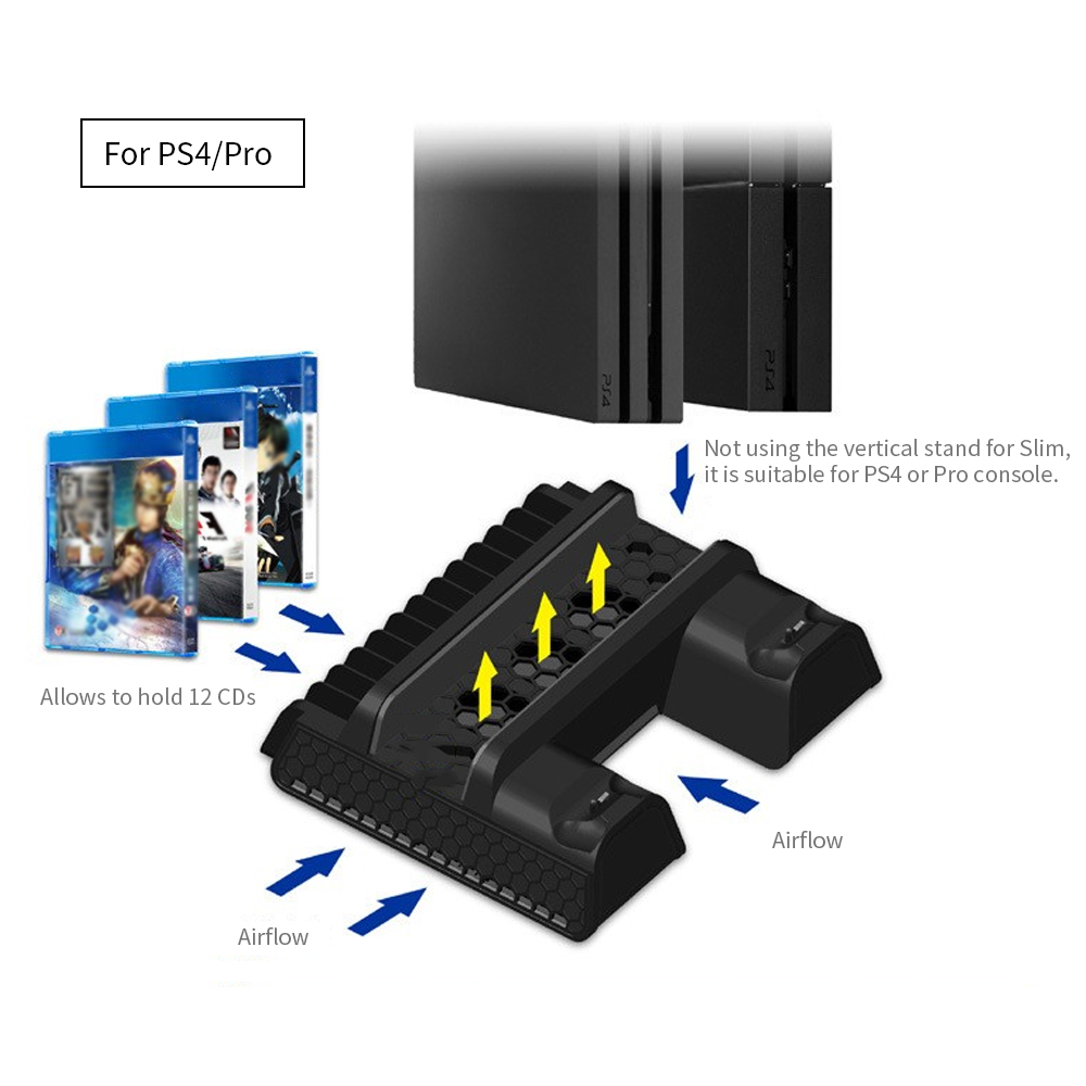 Bàn điều khiển trò chơi có chân đế Hỗ trợ,Đế làm mát