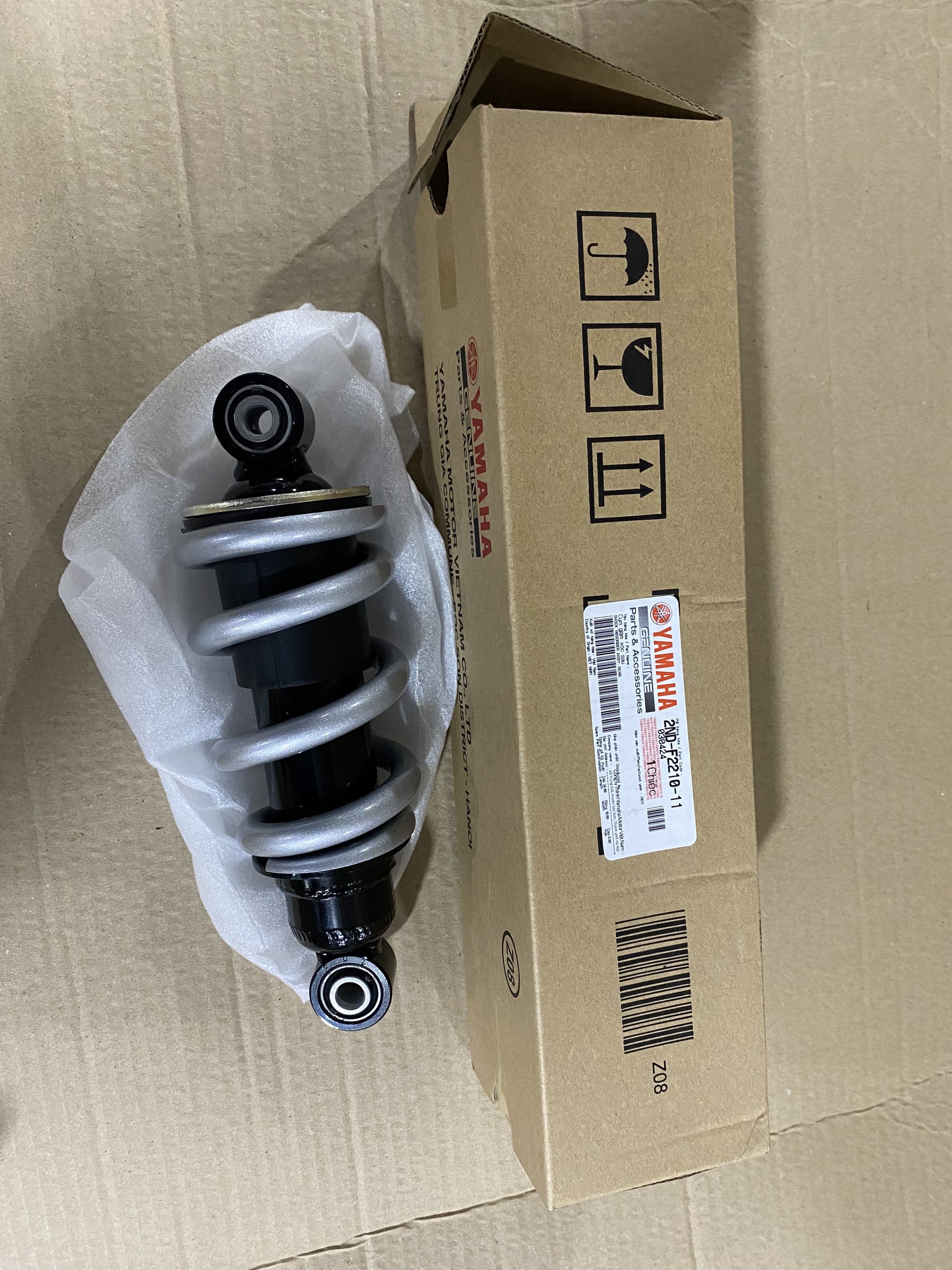 Cụm giảm xóc sau / phuộc sau chính hãng cho xe máy Yamaha Exciter 150 -  2NDF22101100