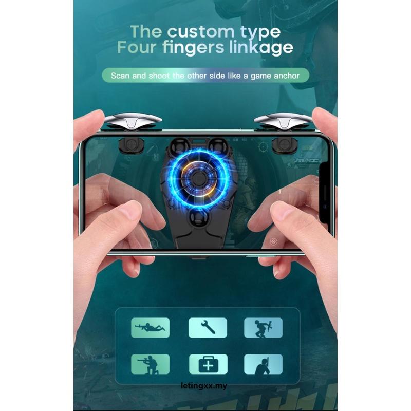 Mobile Đế Tản Nhiệt Hỗ Trợ Chơi Game Cho Điện Thoại Samsung Iphone