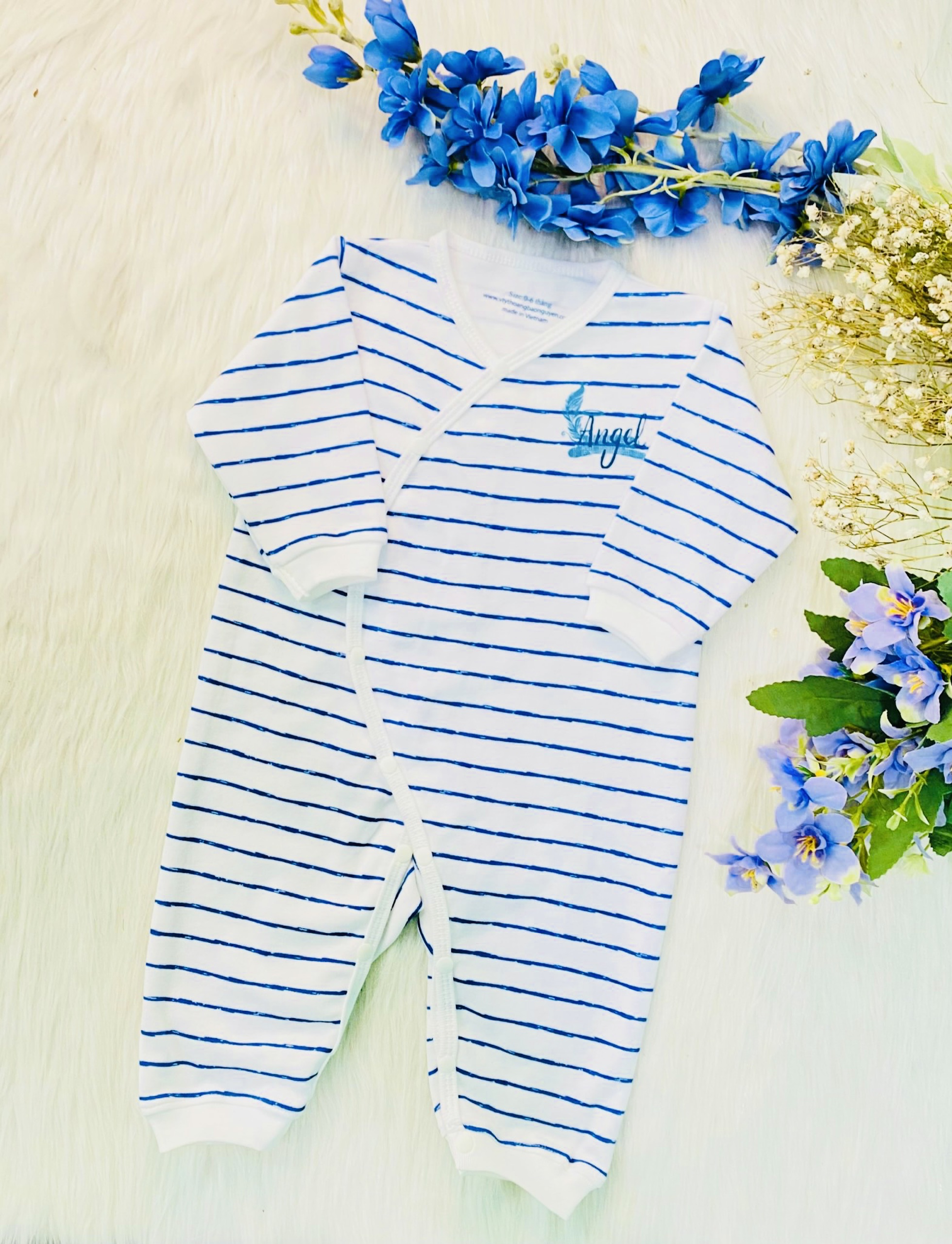 Bộ áo sơ sinh Suit 14 nút - SQD.03S.01