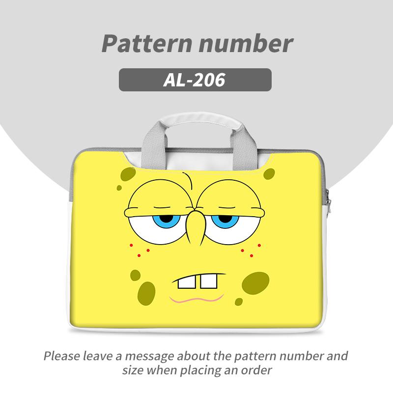 Tự Làm Hoạt Hình Túi Laptop Laptop 12 13.3 14 15.6 17.3 Inch Máy Tính Nghiêng Vai Cầm Tay Cho Macbook/dell/HP/Lenovo/Acer