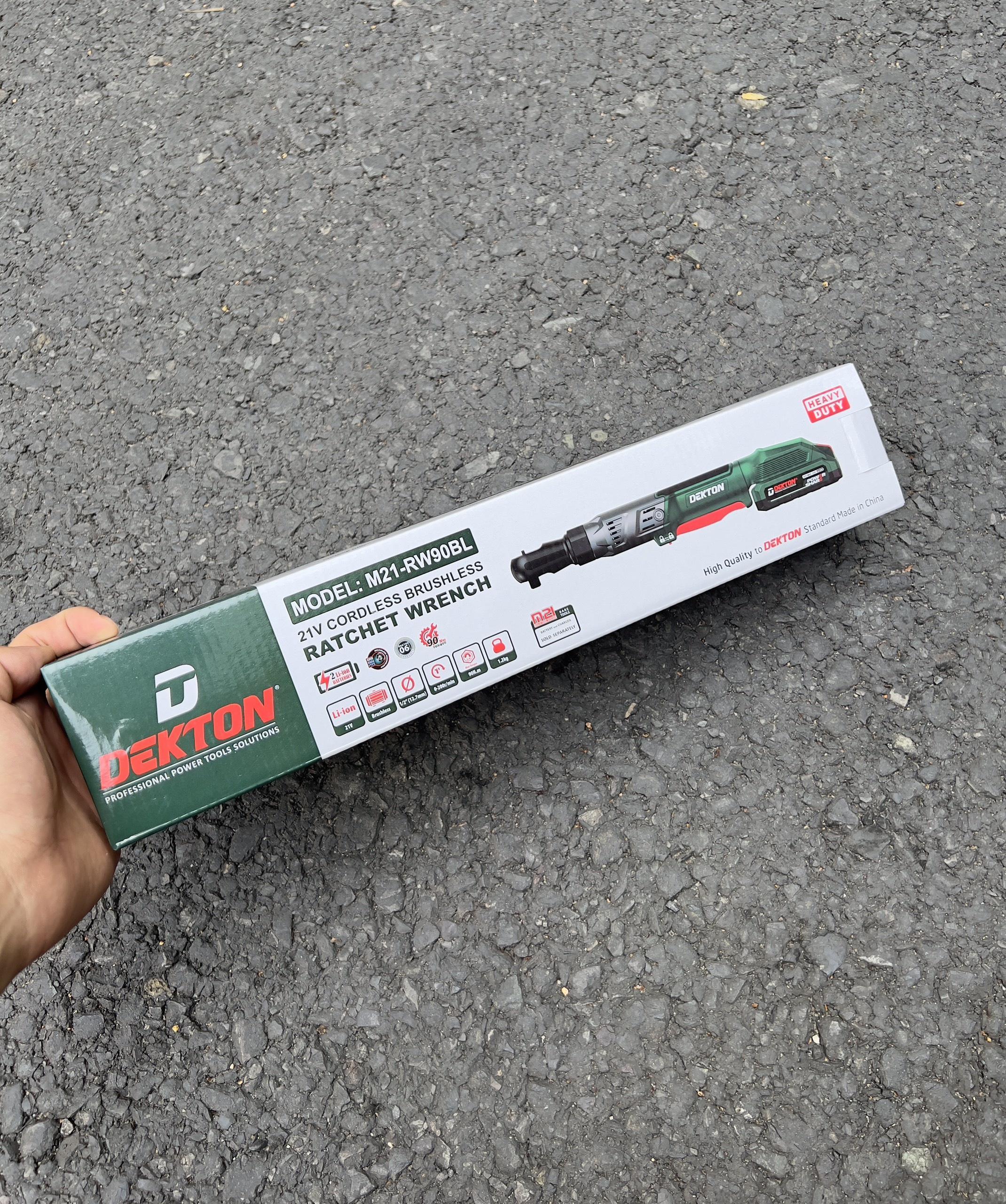 MÁY SIẾT BULON GÓC 21V M21-RW90BL DEKTON-HÀNG CHÍNH HÃNG