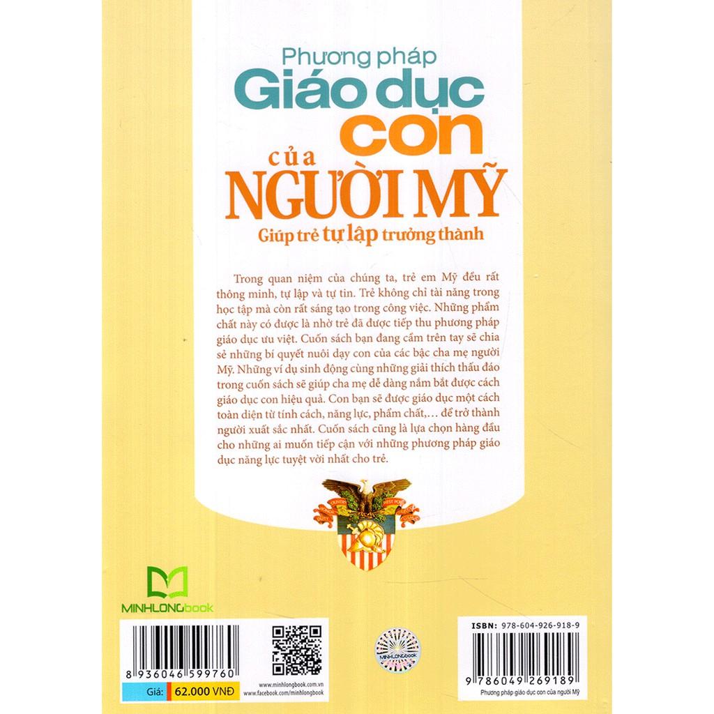 Sách: Phương Pháp Giáo Dục Con Của Người Mỹ