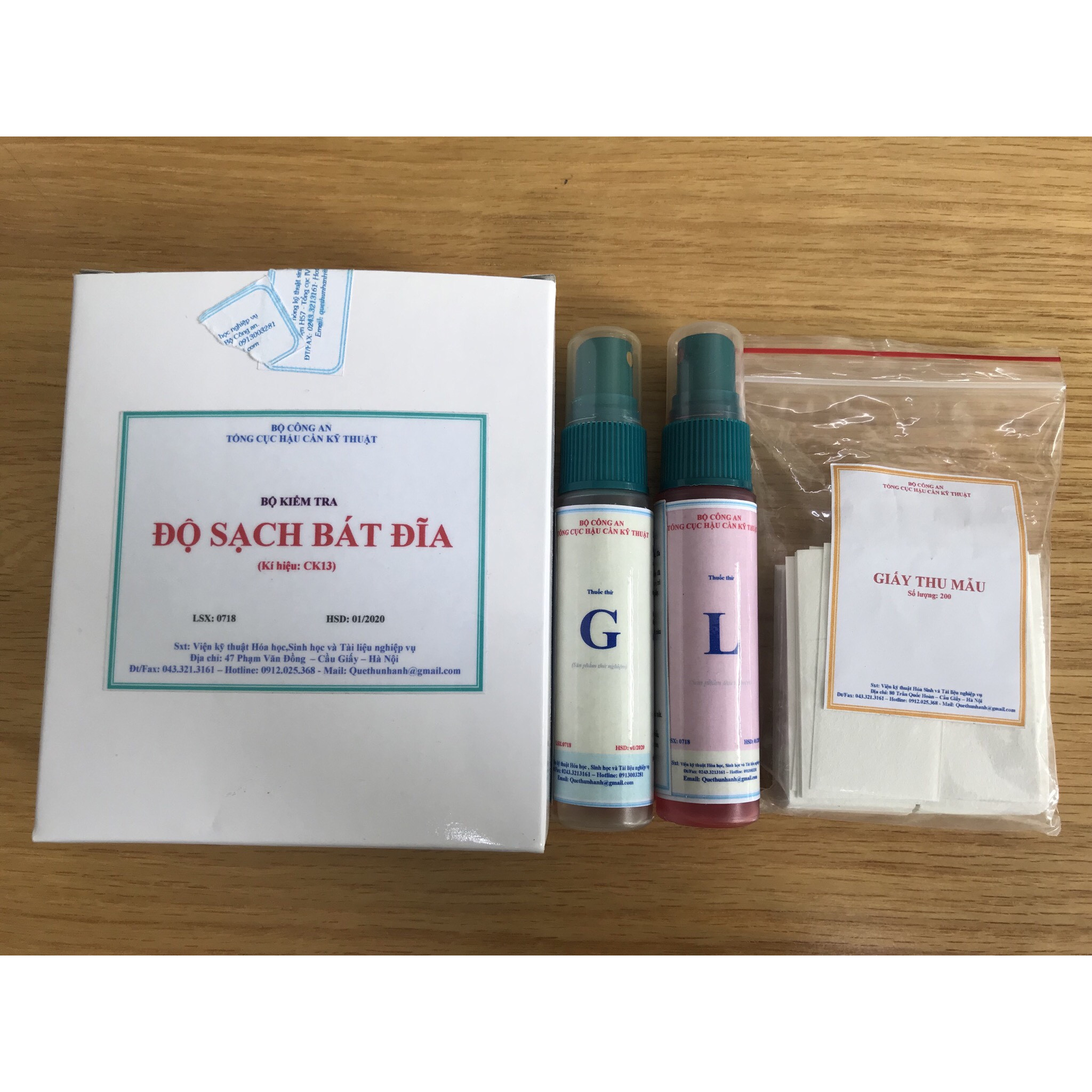 Bộ kiểm tra độ sạch bát đĩa CK13