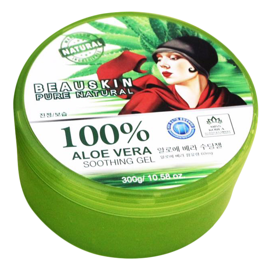 Gel Lô Hội Beauskin 100% Aloevera Soothing (300g)