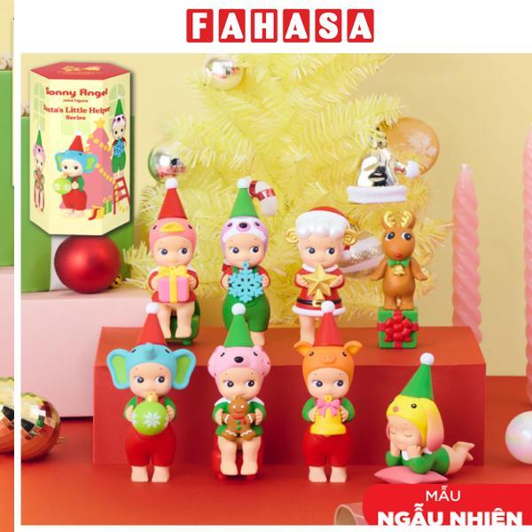Blindbox Mô Hình Trang Trí Mini - Sonny Angel - Santa's Little Helper Series - Smiski