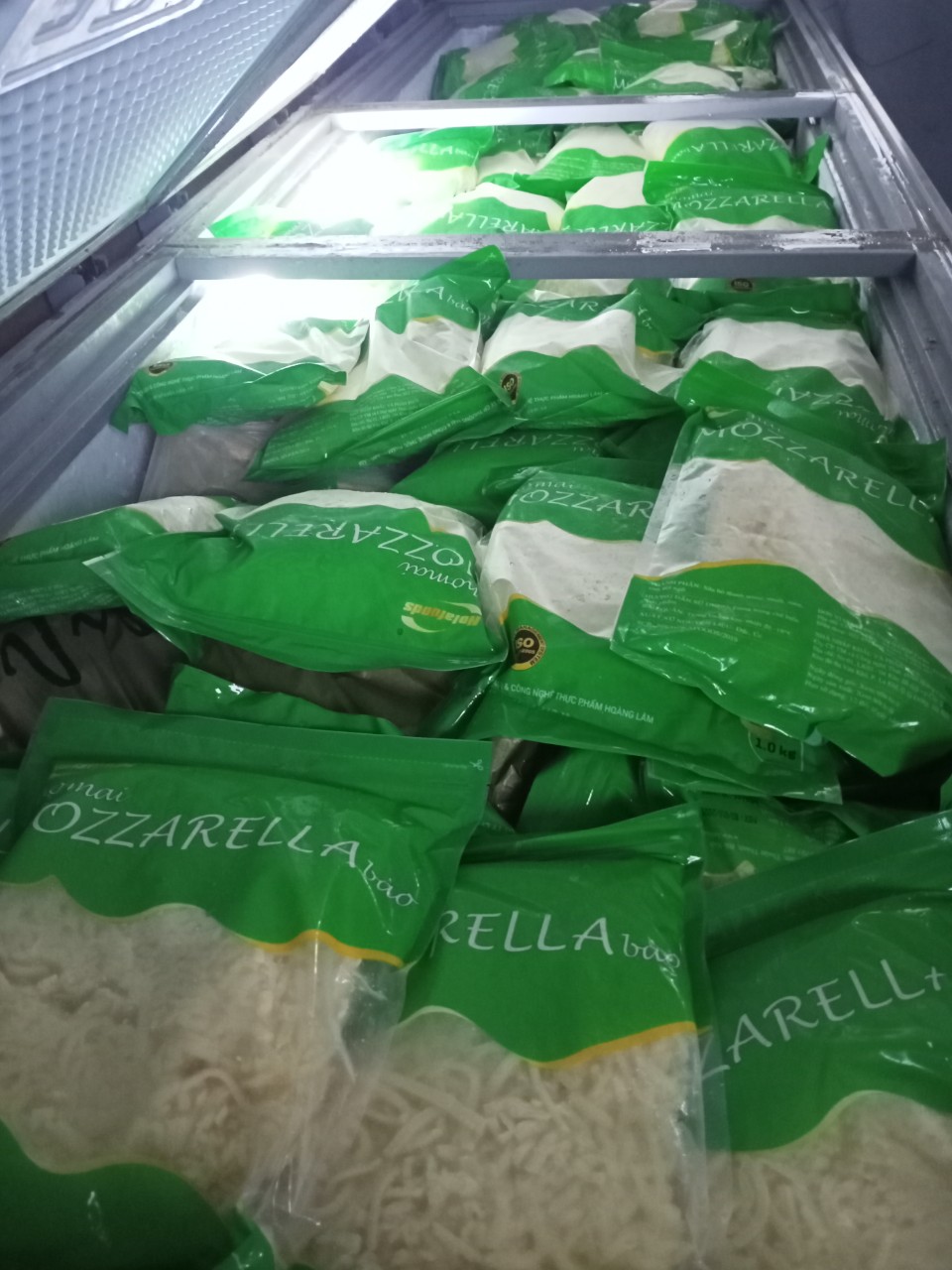 Phô mai Mozzarella bào túi 1kg