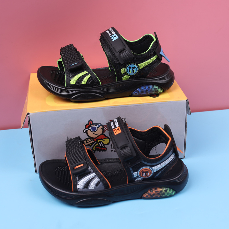 Giày Sandal quai hậu cho bé trai, thể thao siêu nhẹ, êm nhẹ chống trơn  – GSD9016