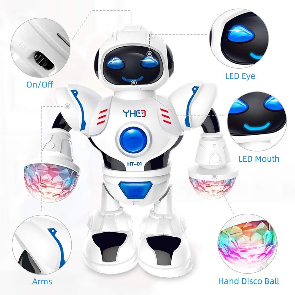 Robot robot robot robot robot thông minh The Singing và các robot có thể sạc lại cho trẻ em cho trẻ em 3 tuổi, đồ chơi cho bé trai và trẻ em gái