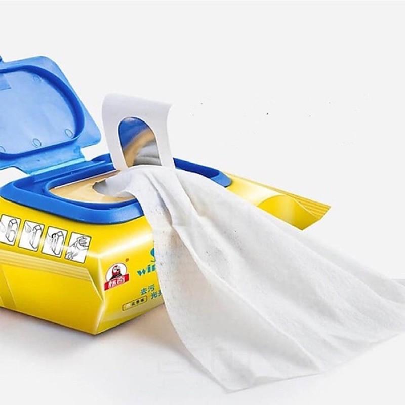 Gói 30 khăn giấy lau giày siêu sạch snaker