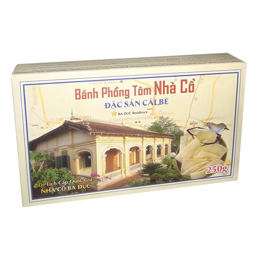 Bánh Phồng Tôm Nhà Cổ (250g/Hộp)