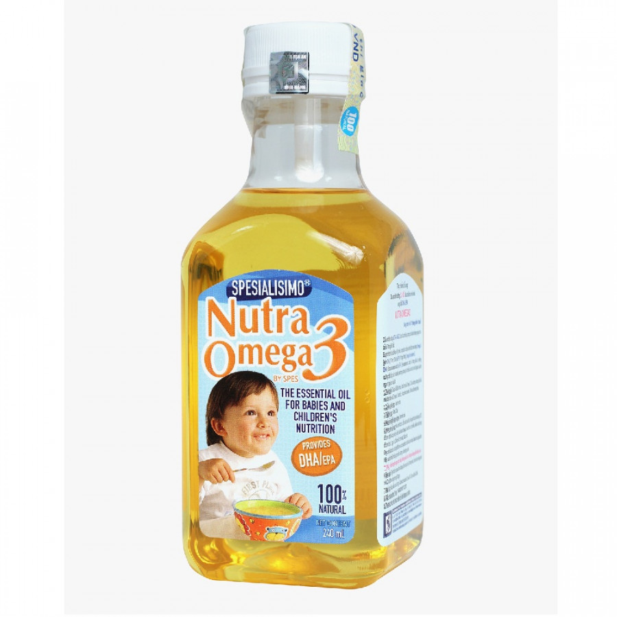 Dầu ăn dặm cho bé  Dầu Cá Hồi Nutra Omega 3 HiPP 240ml - OMEGA