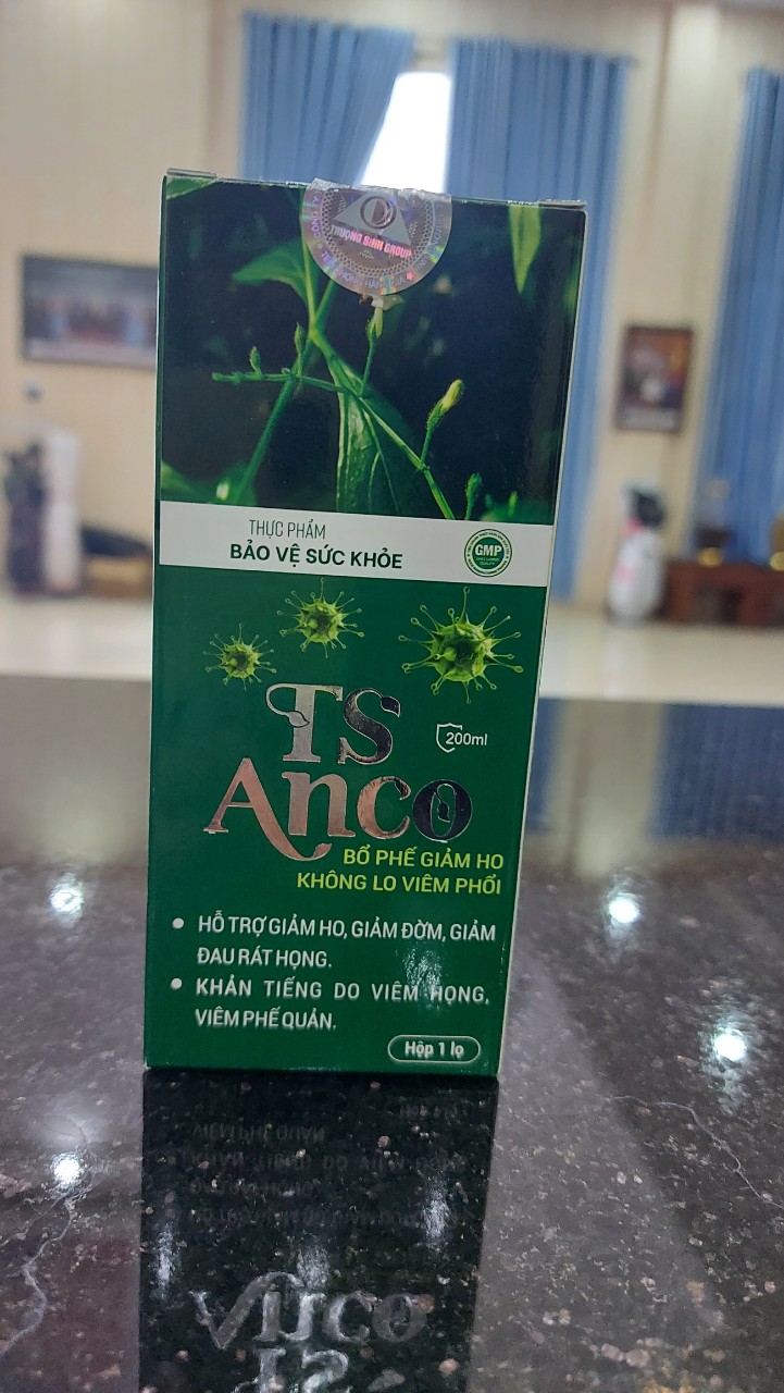 Bổ phế hỗ trợ giảm ho - TS ANCO - Lọ 200ml