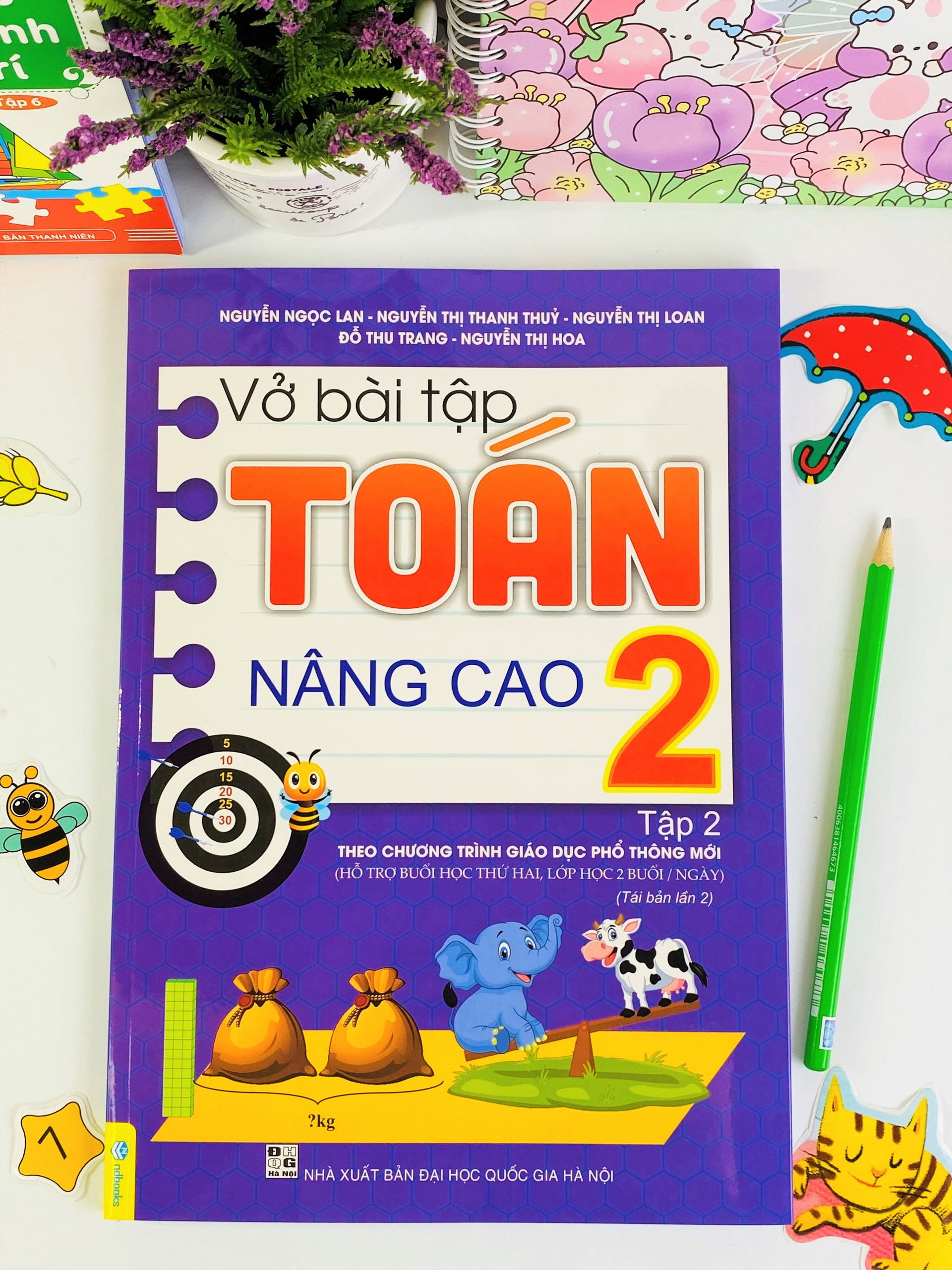 Sách - Vở Bài Tập Toán Nâng Cao 2 - Theo chương trình GDPT mới (Hỗ trợ buổi học thứ hai) - ndbooks