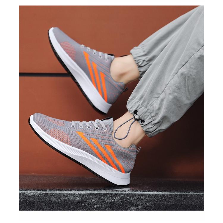 Giày Thể Thao Sneakers Đen Bạc- G19